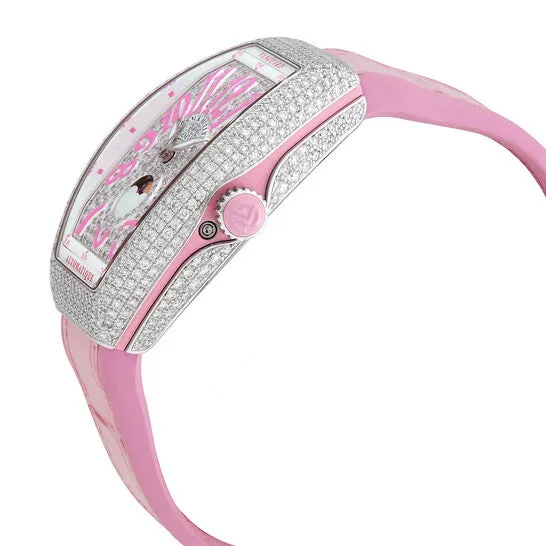 Original Franck Muller Vanguard Automatic Diamond Silver Dial Ladies Watch V35SCATFOLDCDACRS JMS always Watches Original Franck Muller Vanguard Automatic Diamond Silver Dial Ladies Watch V35SCATFOLDCDACRS JMS always Watches