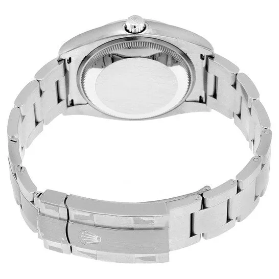 Original Rolex Oyster Perpetual 34 Silver Dial Stainless Steel Bracelet Automatic Mens Watch 114200SABLSO JMS always Bracelets