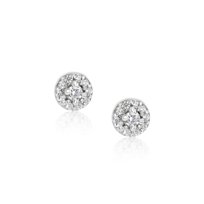 Elpis Crystal Sterling Silver Earrings Ema Jewels Earrings