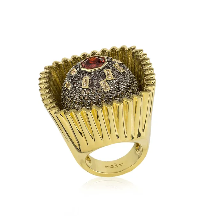 vendorunknown Rings Chocolate Truffle Cocktail Ring
