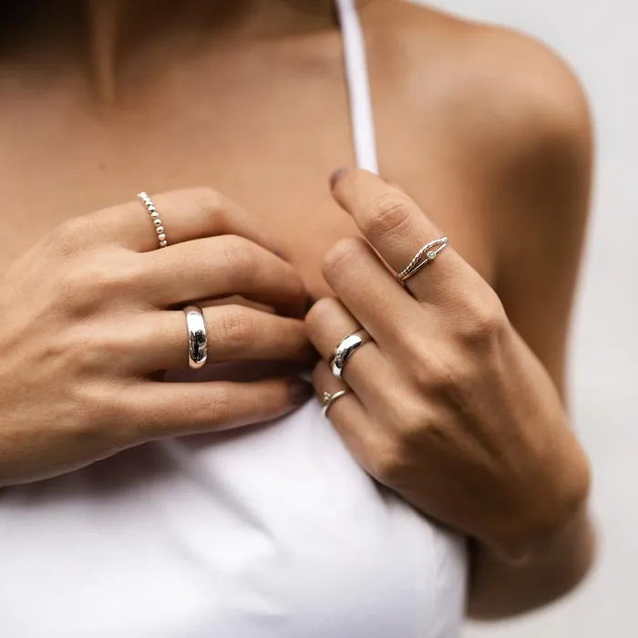 Jordan Silver Ring WellDunn Rings