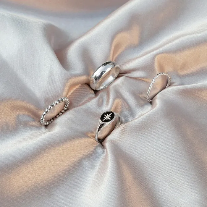 Jordan Silver Ring WellDunn Rings