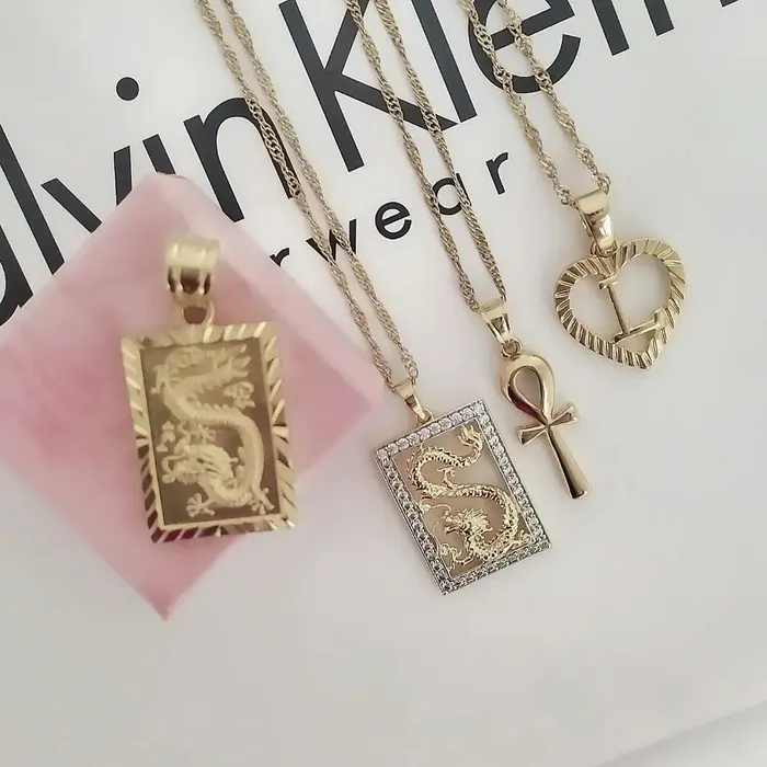 Necklaces KHLOE JEWELS Initial Heart Necklace