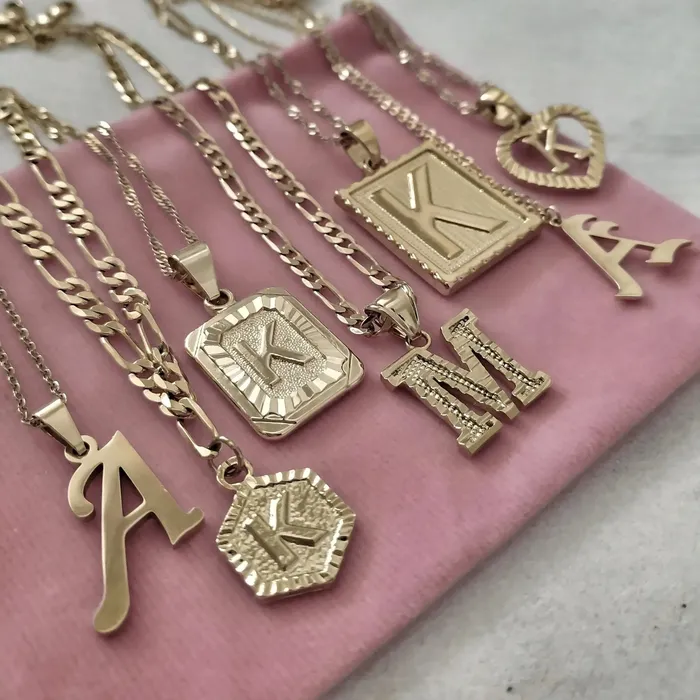 Necklaces KHLOE JEWELS Initial Heart Necklace
