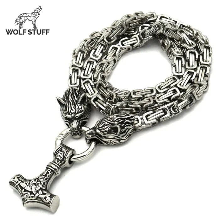 Necklaces Wolf Stuff Wolf Amulet Necklace