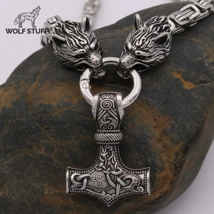 Necklaces Wolf Stuff Wolf Amulet Necklace