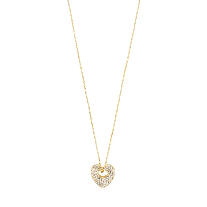 Pilgrim Necklaces Dune Gold Plated Heart Necklace