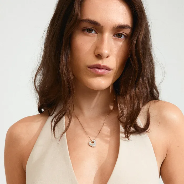 Pilgrim Necklaces Dune Gold Plated Heart Necklace
