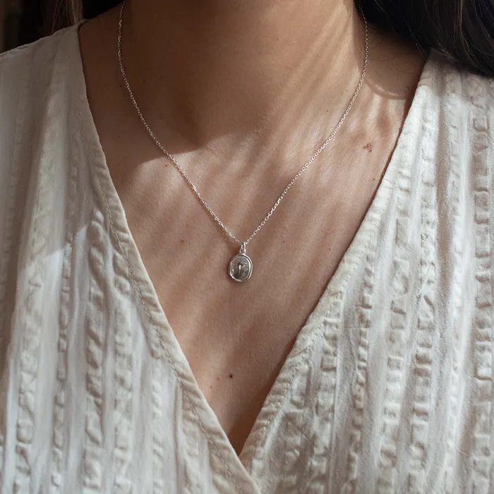 Small Silver Dragonfly Necklace Silver Lotus Necklaces