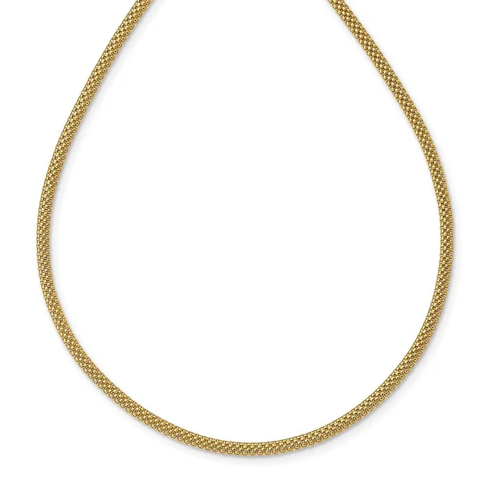 14K Mesh Link NecklaceWBCSF2728175 WB Choice Jewelry Necklaces