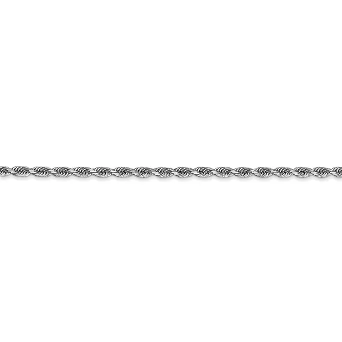 14k White Gold 225mm DC Quadruple Rope ChainWBCWQT01830 WB Choice Jewelry Necklaces 14k White Gold 225mm DC Quadruple Rope ChainWBCWQT01830 WB Choice Jewelry Necklaces