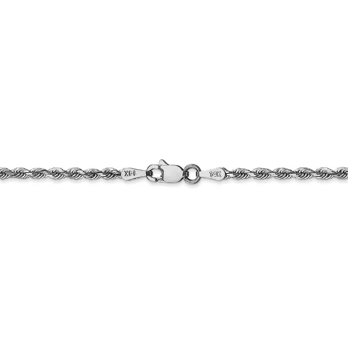 14k White Gold 225mm DC Quadruple Rope ChainWBCWQT01830 WB Choice Jewelry Necklaces 14k White Gold 225mm DC Quadruple Rope ChainWBCWQT01830 WB Choice Jewelry Necklaces