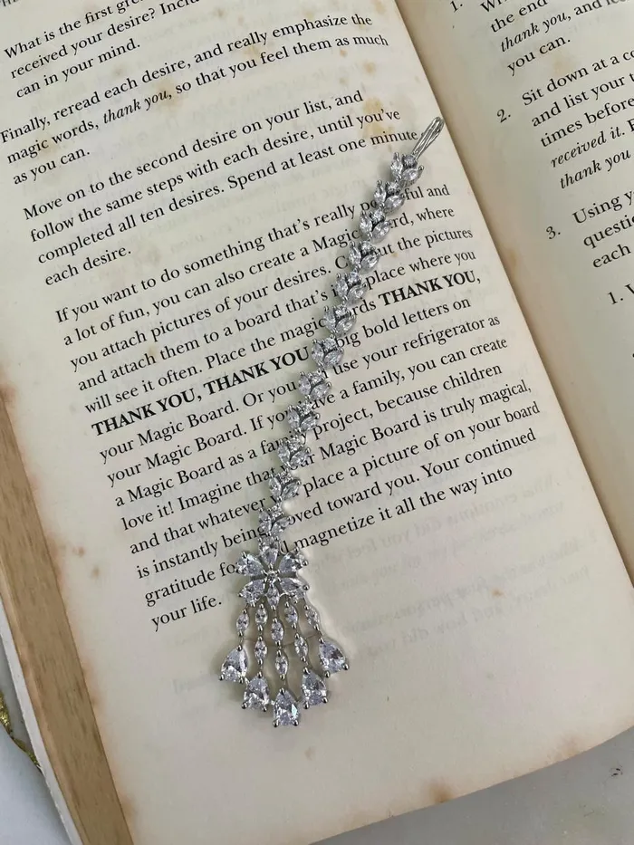 Necklaces Swirl Dimonte Tear Drop Necklace Set Necklace Earrings Mang Tika PRERTO ECOMMERCE PRIVATE LIMITED