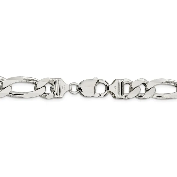 Necklaces WB Choice Jewelry Sterling Silver 1075mm Figaro ChainWBCQFG30018 Necklaces WB Choice Jewelry Sterling Silver 1075mm Figaro ChainWBCQFG30018