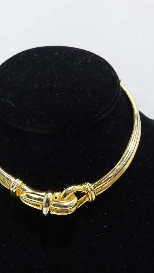 Vintage by Misty Necklaces Donald Stannard Knot Choker Necklace Vintage by Misty Necklaces Donald Stannard Knot Choker Necklace