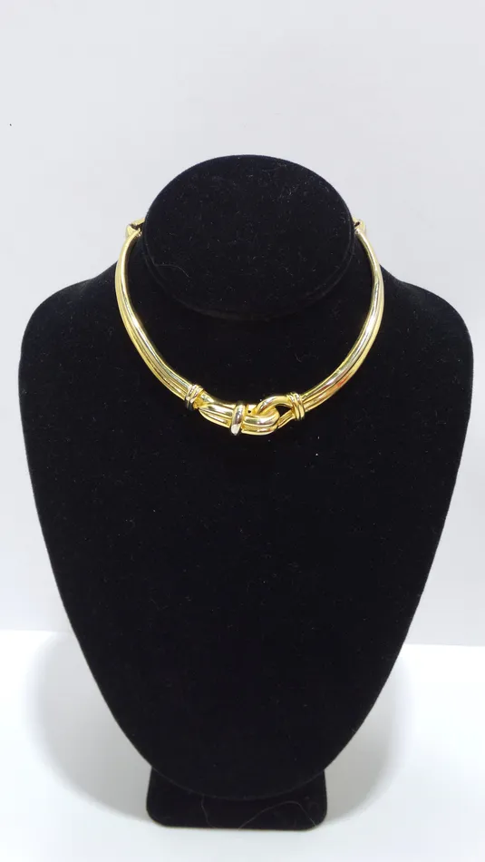 Vintage by Misty Necklaces Donald Stannard Knot Choker Necklace Vintage by Misty Necklaces Donald Stannard Knot Choker Necklace