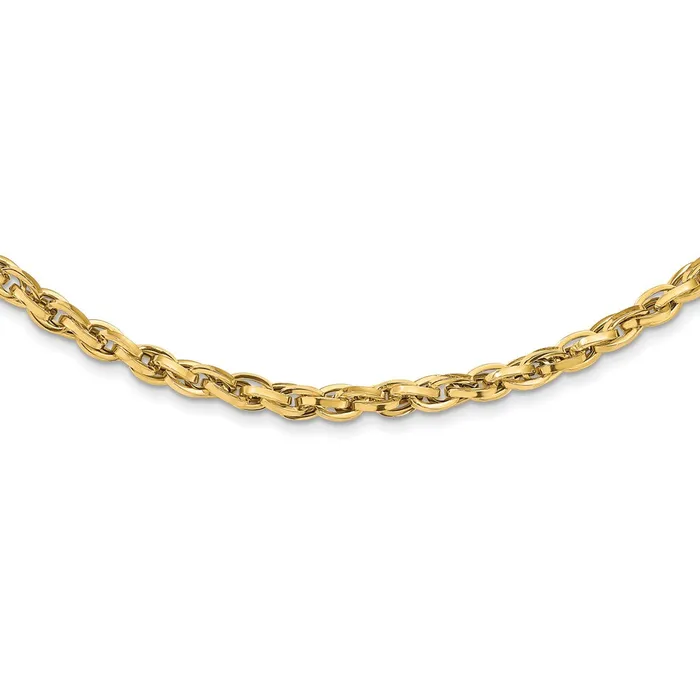 WB Choice Jewelry 14k Polished Fancy Link 18in NecklaceWBCSF280218 Necklaces