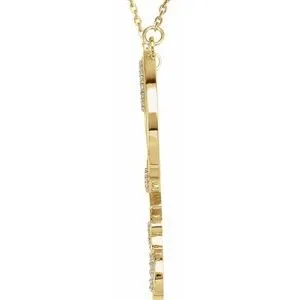 WB Choice Jewelry Necklaces 14K Yellow 18 CTW Diamond InfinityInspired Love Heart 18 Necklace8550660003PSTWBC WB Choice Jewelry Necklaces 14K Yellow 18 CTW Diamond InfinityInspired Love Heart 18 Necklace8550660003PSTWBC