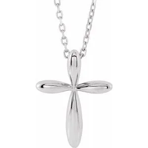 WB Choice Jewelry Necklaces Platinum 1465x112 mm Cross 1618 NecklaceR42370604PSTWBC