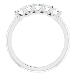 WB Choice Jewelry Rings 14K White 12 CTW Diamond Anniversary Band1238736000PSTWBC WB Choice Jewelry Rings 14K White 12 CTW Diamond Anniversary Band1238736000PSTWBC