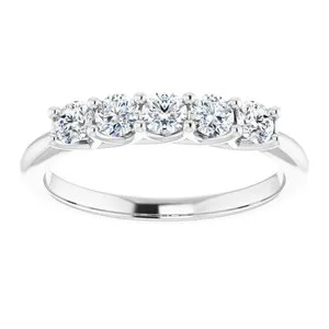 WB Choice Jewelry Rings 14K White 12 CTW Diamond Anniversary Band1238736000PSTWBC WB Choice Jewelry Rings 14K White 12 CTW Diamond Anniversary Band1238736000PSTWBC
