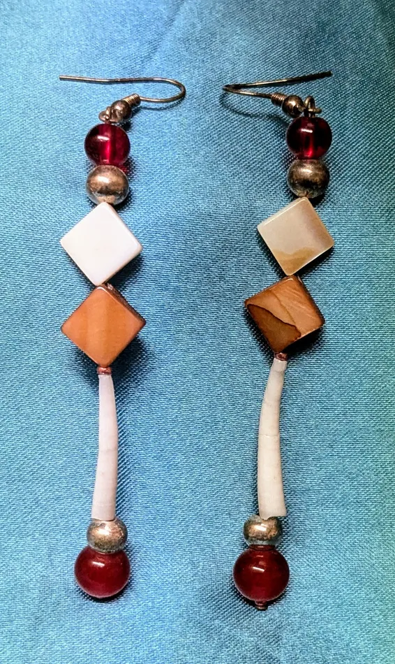 Earrings Ren McCully Dentalium Shell Earrings Earrings Ren McCully Dentalium Shell Earrings