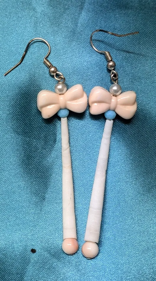 Earrings Ren McCully Dentalium Shell Earrings Earrings Ren McCully Dentalium Shell Earrings