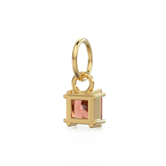 Red Garnet Princess Cut Solid Gold Charm Red Gemstone Handmade 18k Gold Pendant 14k Solid Gold January Jewelry Making Findings Jalvi Co PreStyled Sets Red Garnet Princess Cut Solid Gold Charm Red Gemstone Handmade 18k Gold Pendant 14k Solid Gold January Jewelry Making Findings Jalvi Co PreStyled Sets