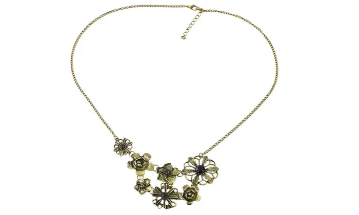Necklaces sparklingselections Bronze Gorgeous Retro Pendant Necklace