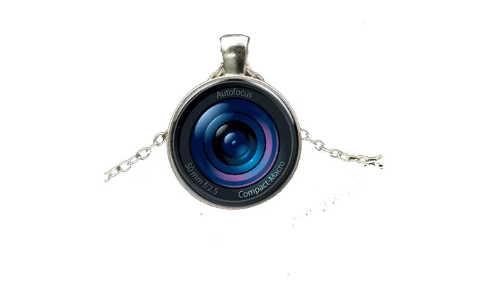 Necklaces sparklingselections Camera Lens Photo Pendant Necklace For Women