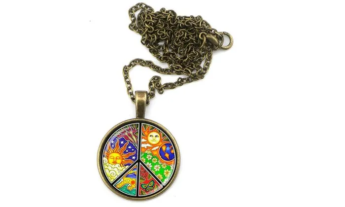 Necklaces sparklingselections Sign Peace Pendant Necklace